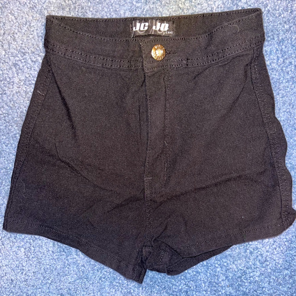 Women’s JC JO Black Denim Shorts- size small